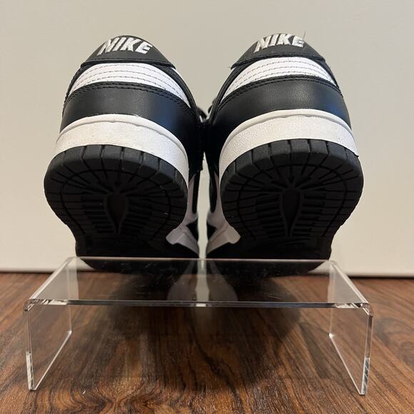 Nike Dunk Low Retro Black White Panda Men Size 7 Shoes Sneakers Excellent Cond. - Picture 3 of 12